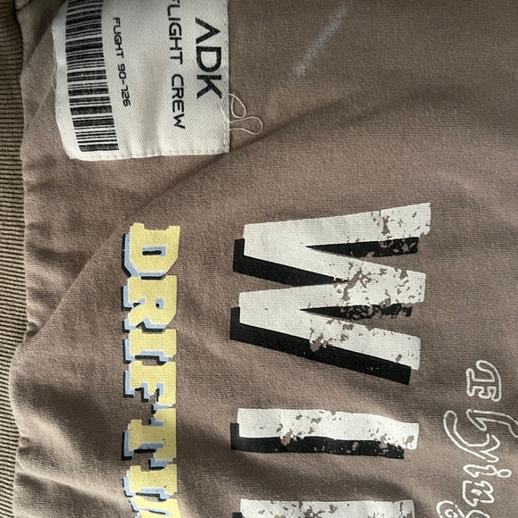 Adika Graphic Crewneck Sweater - Grey Brown - Picture 2 of 5